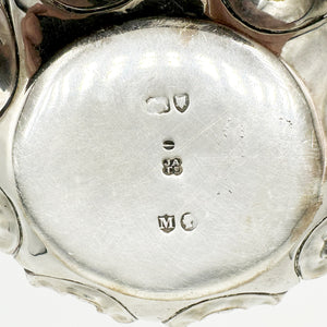 Antique Silver Cream and Sugar Set With Original Presentation Box