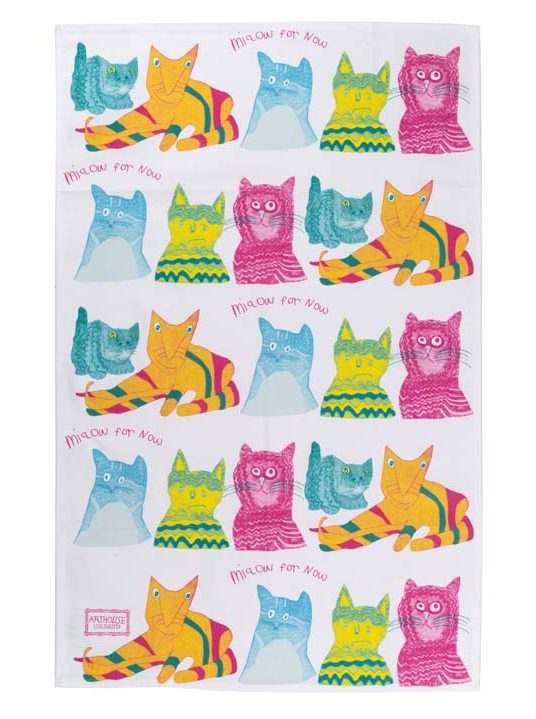 Cat Tea Towel