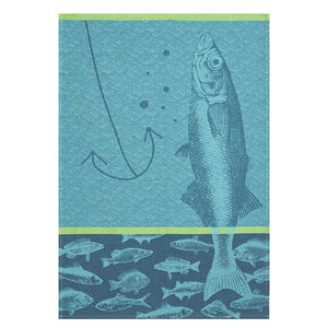 Fishing Tea Towel