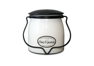 Citrus and Lavender Butter Jar Candle